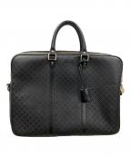 GUCCIグッチ）の古着「2WAYバッグ ブリーフケース ショルダーバッグ ディアマンテ」｜ブラック