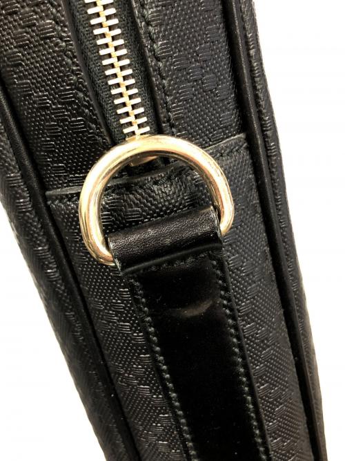GUCCI（グッチ）GUCCI (グッチ) 2WAYバッグ ブリーフケース ショルダーバッグ ディアマンテ ブラック サイズ:実寸サイズにてご確認下さい。の古着・服飾アイテム