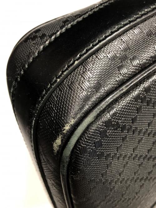 GUCCI（グッチ）GUCCI (グッチ) 2WAYバッグ ブリーフケース ショルダーバッグ ディアマンテ ブラック サイズ:実寸サイズにてご確認下さい。の古着・服飾アイテム