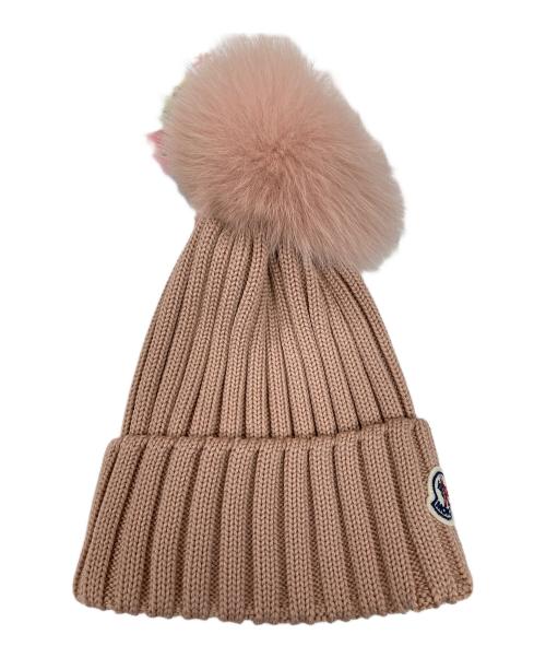 MONCLER（モンクレール）MONCLER (モンクレール) ニット帽 サイズ:実寸サイズにてご確認ください。の古着・服飾アイテム