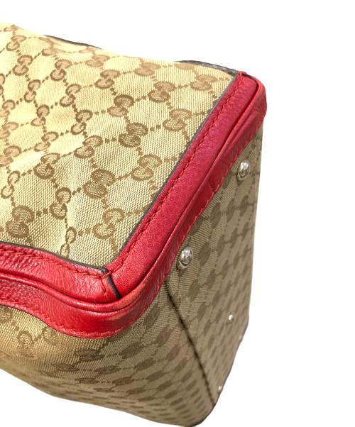 GUCCI（グッチ）GUCCI (グッチ) GG（ジージー）ベラ バンブータッセル トートバッグ ベージュ サイズ:実寸サイズにてご確認ください。の古着・服飾アイテム