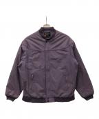 TOWN CRAFTタウンクラフト）の古着「中綿ジャケット ダービージャケット」｜パープル