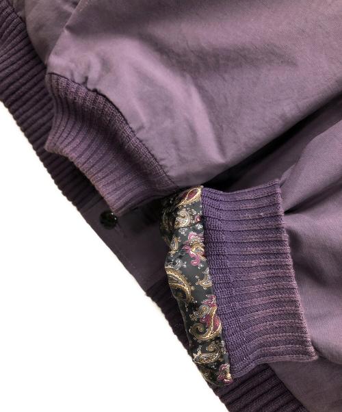 TOWN CRAFT（タウンクラフト）TOWN CRAFT (タウンクラフト) 中綿ジャケット ダービージャケット パープル サイズ:LARGE(40-42)の古着・服飾アイテム