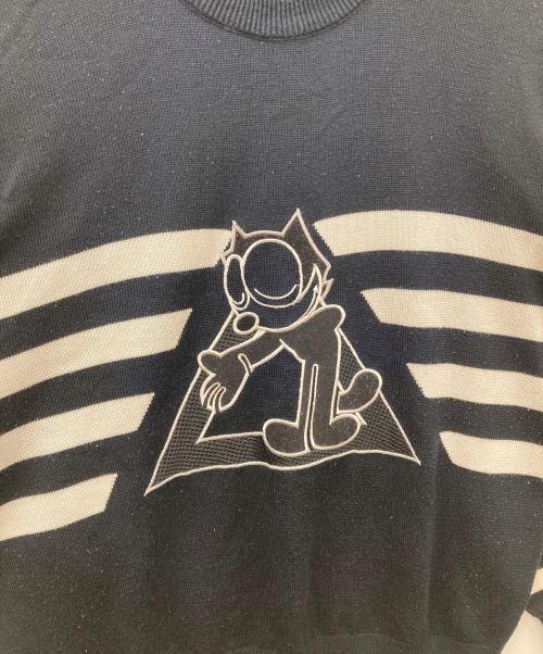 ICEBERG（アイスバーグ）ICEBERG (アイスバーグ) 厚手ニット ネイビー サイズ:実寸サイズにご確認ください。の古着・服飾アイテム