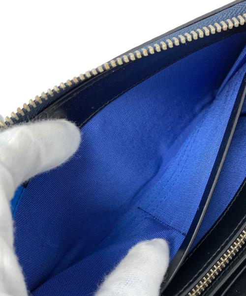 LANVIN en Bleu（ランバンオンブルー）LANVIN en Bleu (ランバンオンブルー) ラウンドファスナー財布 ブルー サイズ:実寸サイズにてご確認ください。の古着・服飾アイテム