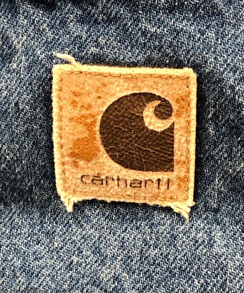 CarHartt（カーハート）CarHartt (カーハート) デニムジャケット BLANKET LINER DENIM CHORE COAT(ブランケットライナーデニムチョアコート) ブルー サイズ:実寸サイズにてご確認ください。の古着・服飾アイテム