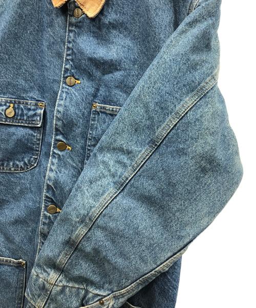 CarHartt（カーハート）CarHartt (カーハート) デニムジャケット BLANKET LINER DENIM CHORE COAT(ブランケットライナーデニムチョアコート) ブルー サイズ:実寸サイズにてご確認ください。の古着・服飾アイテム