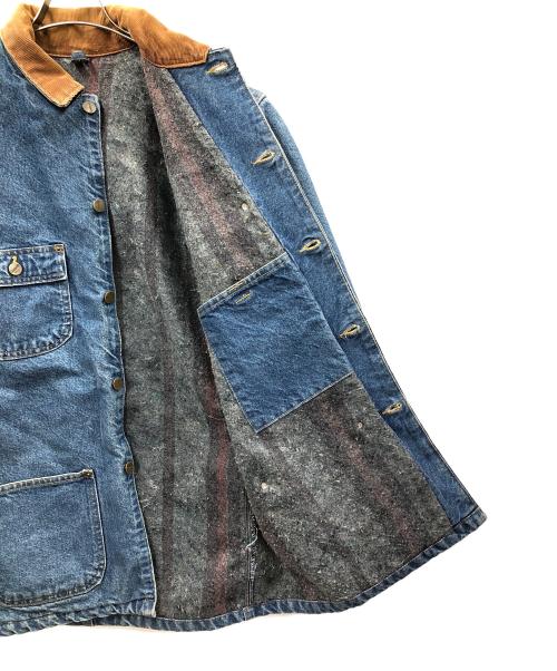 CarHartt（カーハート）CarHartt (カーハート) デニムジャケット BLANKET LINER DENIM CHORE COAT(ブランケットライナーデニムチョアコート) ブルー サイズ:実寸サイズにてご確認ください。の古着・服飾アイテム