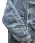 中古・古着 CarHartt (カーハート) デニムジャケット BLANKET LINER DENIM CHORE COAT(ブランケットライナーデニムチョアコート) ブルー サイズ:実寸サイズにてご確認ください。：10000円