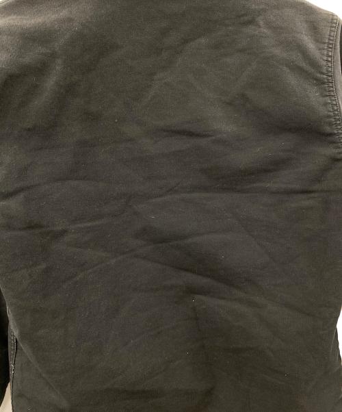 HOUSTON（ヒューストン）HOUSTON (ヒューストン) デッキジャケット ブラック サイズ:34の古着・服飾アイテム