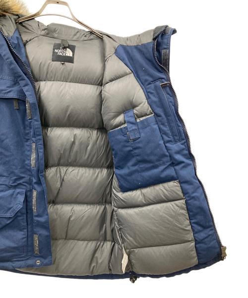 THE NORTH FACE（ザ ノース フェイス）THE NORTH FACE (ザ ノース フェイス) ダウンジャケット MCMURDO PARKA(マクマードパーカ) ブルー サイズ:Lの古着・服飾アイテム
