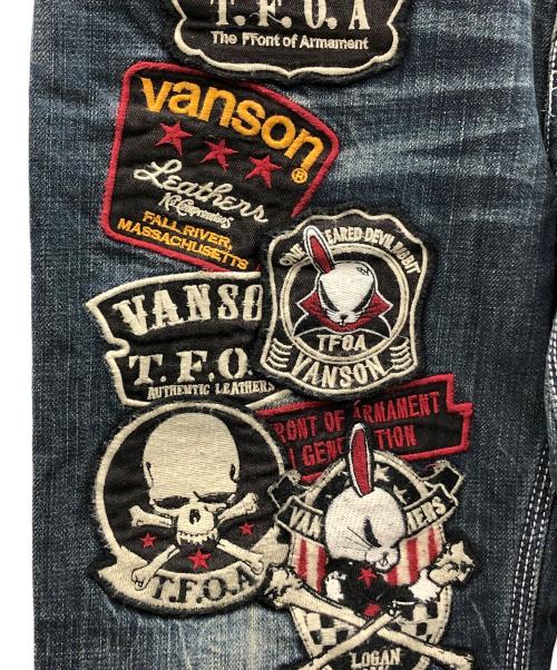 VANSON（バンソン）VANSON (バンソン) デニムパンツ デスラビット インディゴ サイズ:28の古着・服飾アイテム
