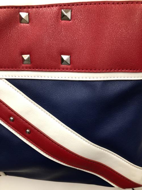 FTW（エフティーダブリュー）FTW (エフティーダブリュー) トートバッグ ユニオンジャックバッグ ネイビー×レッド サイズ:実寸サイズにてご確認下さい。 未使用品の古着・服飾アイテム