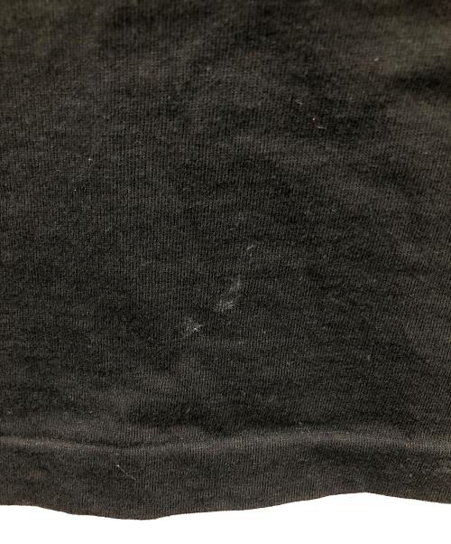 BLACK COMME des GARCONS（ブラックコムデギャルソン）BLACK COMME des GARCONS (ブラックコムデギャルソン) 半袖Tシャツ 綿天竺 メッセージプリント ブラック サイズ:XLの古着・服飾アイテム