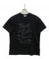 BLACK COMME des GARCONS（ブラックコムデギャルソン）の古着「半袖Tシャツ 綿天竺 メッセージプリント」｜ブラック