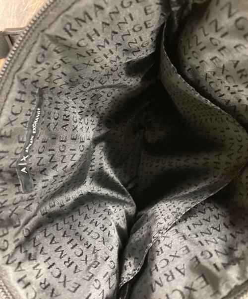 ARMANI EXCHANGE（アルマーニ エクスチェンジ）ARMANI EXCHANGE (アルマーニ エクスチェンジ) ショルダーバッグ ブラック サイズ:実寸サイズにご確認ください。の古着・服飾アイテム
