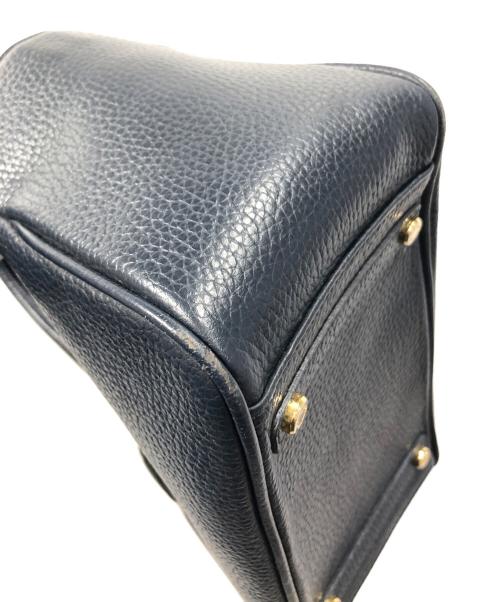 A.D.M.J.（エーディーエムジェイ）A.D.M.J. (エーディーエムジェイ) ミニトートバッグ ネイビー サイズ:実寸サイズにてご確認ください。の古着・服飾アイテム