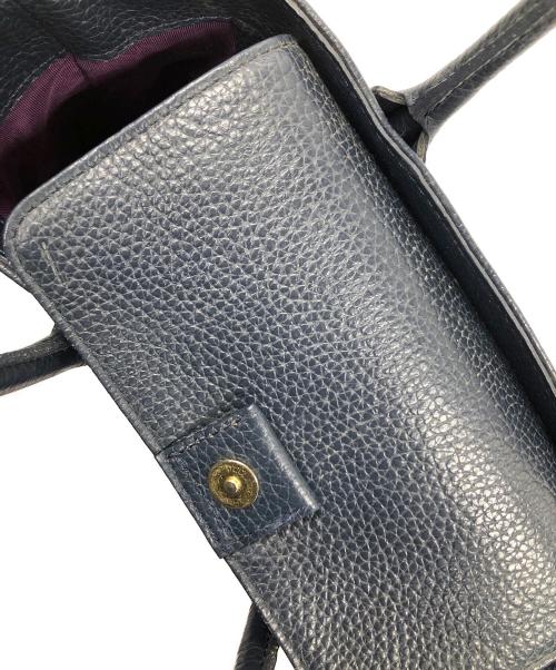 A.D.M.J.（エーディーエムジェイ）A.D.M.J. (エーディーエムジェイ) ミニトートバッグ ネイビー サイズ:実寸サイズにてご確認ください。の古着・服飾アイテム