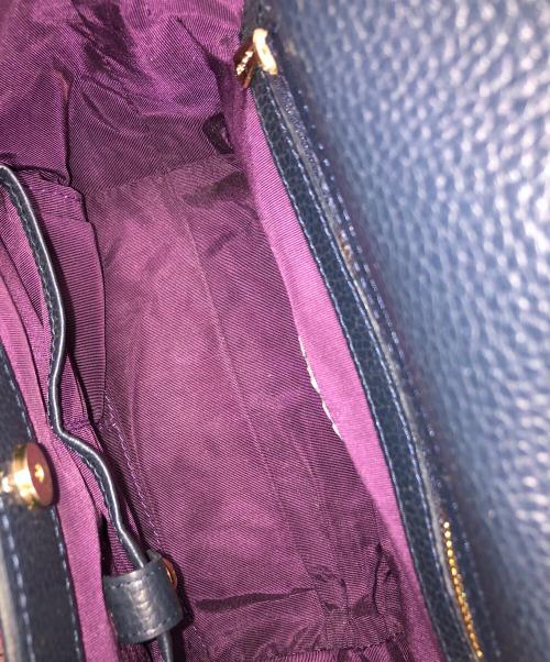 A.D.M.J.（エーディーエムジェイ）A.D.M.J. (エーディーエムジェイ) ミニトートバッグ ネイビー サイズ:実寸サイズにてご確認ください。の古着・服飾アイテム