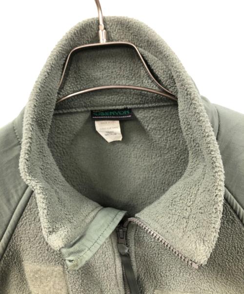 KENYON（ケニヨン）KENYON (ケニヨン) ECWCS GEN3 LEVEL3 FLEECE JACKET（エクワックス ジーイーエヌスリー フリース ジャケット） オリーブ サイズ:MEDIUMの古着・服飾アイテム