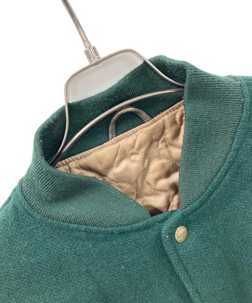 dezert（デザート）dezert (デザート) スタジャン グリーン×ブラック サイズ:MEDIUMの古着・服飾アイテム