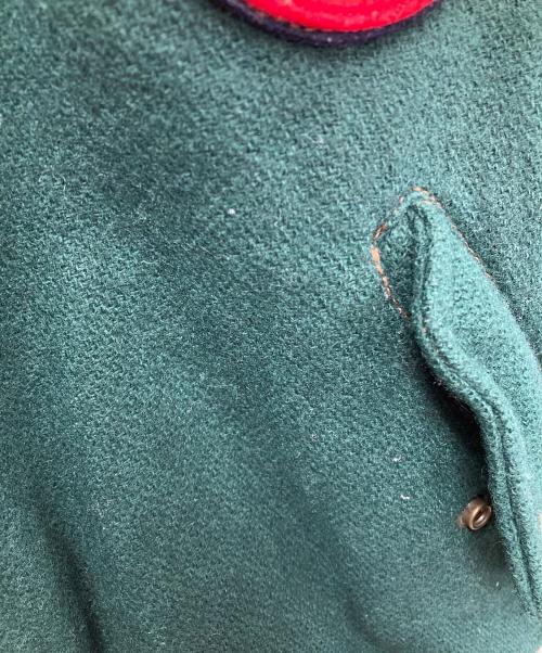 dezert（デザート）dezert (デザート) スタジャン グリーン×ブラック サイズ:MEDIUMの古着・服飾アイテム