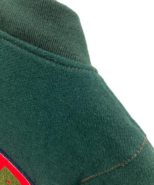 dezert（デザート）dezert (デザート) スタジャン グリーン×ブラック サイズ:MEDIUMの古着・服飾アイテム