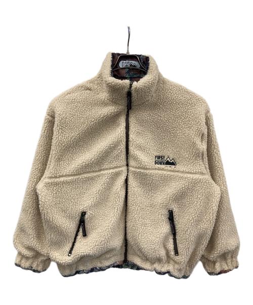 FIRST DOWN（ファーストダウン）FIRST DOWN (ファーストダウン) リバーシブルジャケット ネイビー×グリーン サイズ:SMALLの古着・服飾アイテム