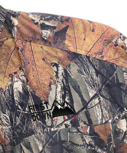 FIRST DOWN（ファーストダウン）FIRST DOWN (ファーストダウン) リバーシブルジャケット ネイビー×グリーン サイズ:SMALLの古着・服飾アイテム