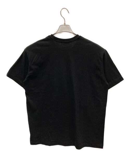 Y's（ワイズ）Y's (ワイズ) ペイントロゴプリントTシャツ ブラック サイズ:4の古着・服飾アイテム