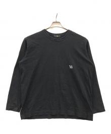 Y's（ワイズ）の古着「ロングスリーブカットソー」｜ブラック