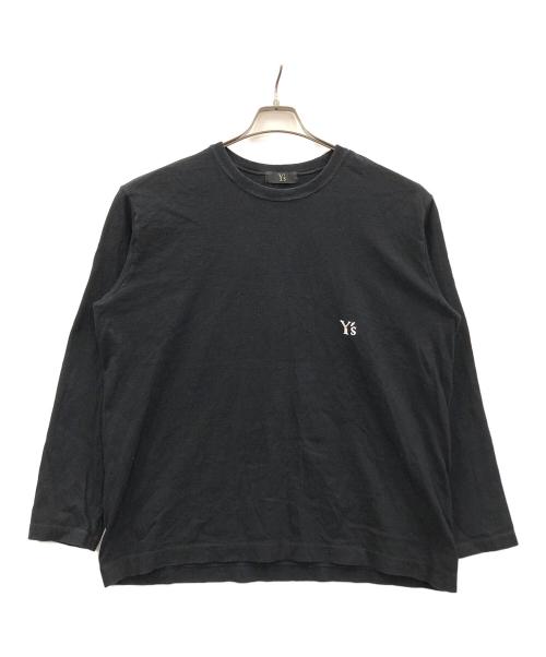 Y's（ワイズ）Y's (ワイズ) ロングスリーブカットソー ブラック サイズ:4の古着・服飾アイテム