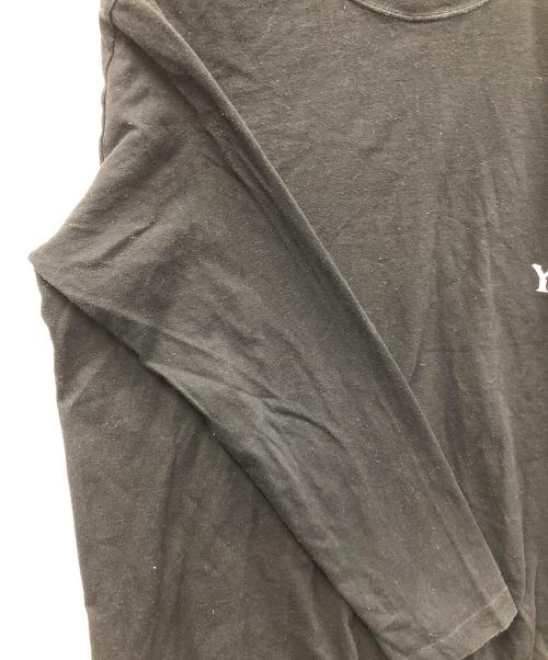 Y's（ワイズ）Y's (ワイズ) ロングスリーブカットソー ブラック サイズ:4の古着・服飾アイテム