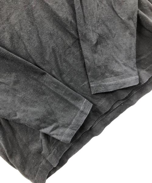 Y's（ワイズ）Y's (ワイズ) ロングスリーブカットソー ブラック サイズ:4の古着・服飾アイテム