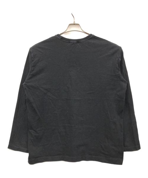 Y's（ワイズ）Y's (ワイズ) ロングスリーブカットソー ブラック サイズ:4の古着・服飾アイテム
