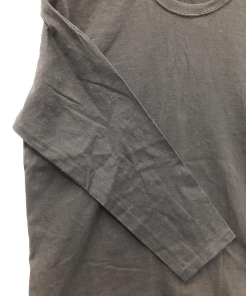 Y's（ワイズ）Y's (ワイズ) ロングスリーブカットソー ブラック サイズ:4の古着・服飾アイテム