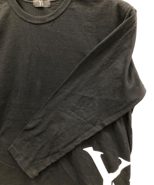 Y's（ワイズ）Y's (ワイズ) ロングスリーブカットソー ブラック サイズ:4の古着・服飾アイテム
