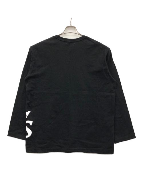 Y's（ワイズ）Y's (ワイズ) ロングスリーブカットソー ブラック サイズ:4の古着・服飾アイテム
