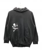 Y'sワイズ）の古着「ジップパーカー」｜ブラック