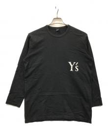 Y's（ワイズ）の古着「ロングスリーブカットソー」｜ブラック