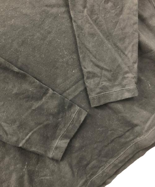 Y's（ワイズ）Y's (ワイズ) ロングスリーブカットソー ブラック サイズ:4の古着・服飾アイテム