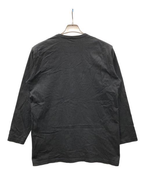 Y's（ワイズ）Y's (ワイズ) ロングスリーブカットソー ブラック サイズ:4の古着・服飾アイテム