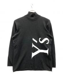 Y's（ワイズ）の古着「タートルネックニット」｜ブラック