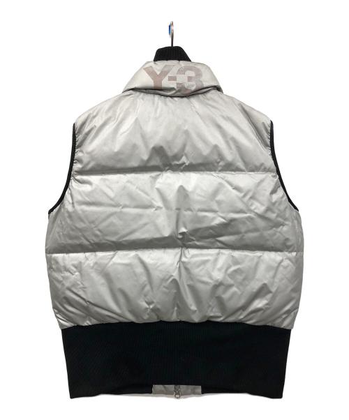 Y-3（ワイスリー）Y-3 (ワイスリー) ダウンベスト グレー サイズ:Lの古着・服飾アイテム