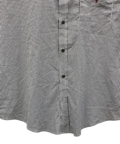 RALPH LAUREN（ラルフローレン）RALPH LAUREN (ラルフローレン) 長袖シャツ ブラック×ホワイト サイズ:Lの古着・服飾アイテム