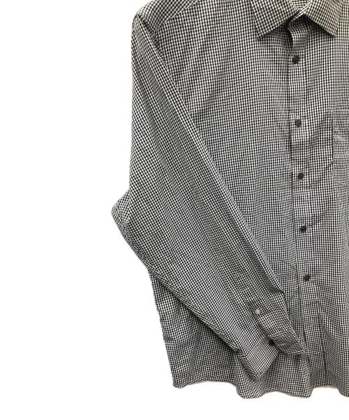 RALPH LAUREN（ラルフローレン）RALPH LAUREN (ラルフローレン) 長袖シャツ ブラック×ホワイト サイズ:Lの古着・服飾アイテム