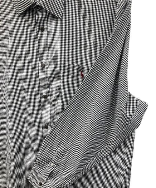 RALPH LAUREN（ラルフローレン）RALPH LAUREN (ラルフローレン) 長袖シャツ ブラック×ホワイト サイズ:Lの古着・服飾アイテム