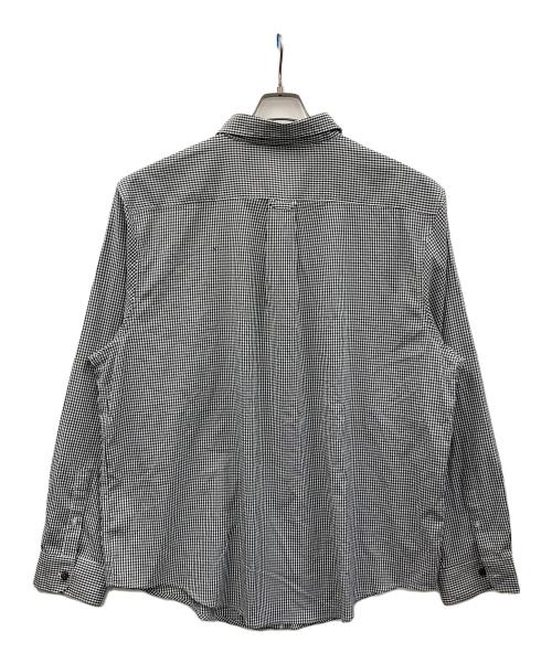 RALPH LAUREN（ラルフローレン）RALPH LAUREN (ラルフローレン) 長袖シャツ ブラック×ホワイト サイズ:Lの古着・服飾アイテム