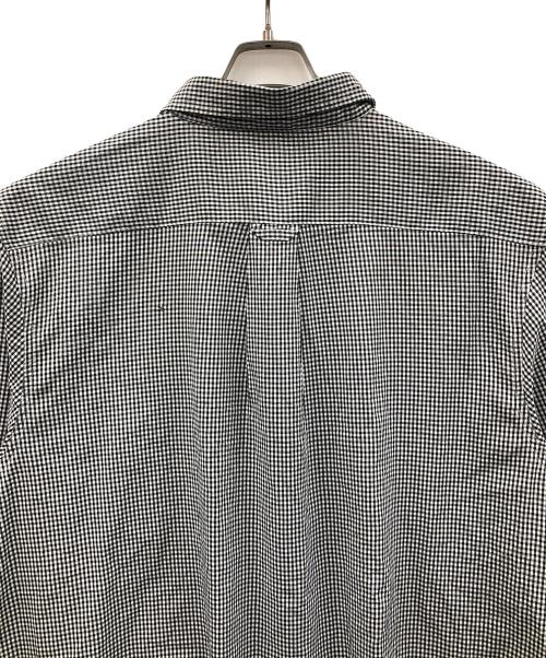 RALPH LAUREN（ラルフローレン）RALPH LAUREN (ラルフローレン) 長袖シャツ ブラック×ホワイト サイズ:Lの古着・服飾アイテム