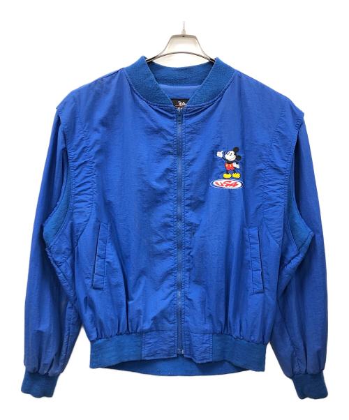 DISNEY（ディズニー）DISNEY (ディズニー) ナイロンジャケット ブルー サイズ:XXLARGEの古着・服飾アイテム